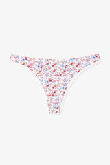 Iceland Bloom Floral Low Waist 5-Pack Thong Panties