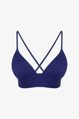 Navy Blue Denver Push Up Bikini Top