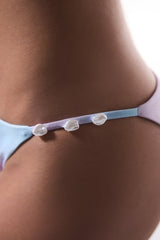 Jamie Beaded Multicolored Bikini Bottom - Gamze Erçel Collection