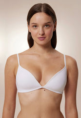 ملابس داخلية حمالة صدر سوداء مرنة بدون سلك