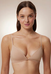 ملابس داخلية حمالة صدر سوداء مرنة بدون سلك