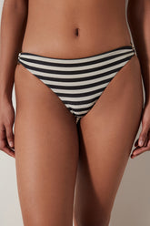 Alia Stripped Bikini Bottom