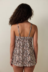 Pearl Adjustable Strapless Lace Babydoll