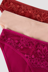 Hot Summer Lacy Detailed 3in1 Slip