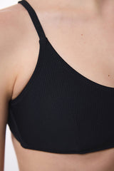 Black Mary Bra Bikini Top