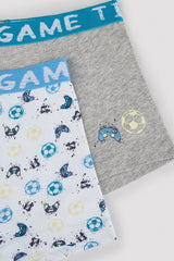 Boys Game Time 2 Pack Boxer