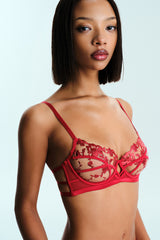 Medea Red Bra - Privee Collection