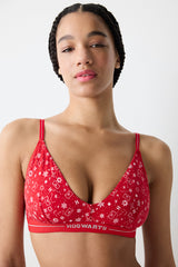 Harry Potter Soft Triangle Red Bra