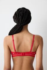 Harry Potter Soft Triangle Red Bra