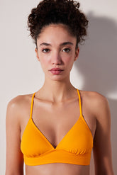 Bralette Orange Bikini Top