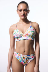 Ila Double Sided High Waist Slip Bikini Bottom