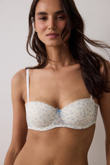 Ecru Stardoll Underwire Strapless Push Up Bra