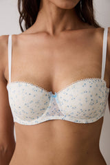 Ecru Stardoll Underwire Strapless Push Up Bra