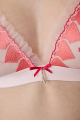 Triangle Pink Bra - Penti Loves Paris Collection