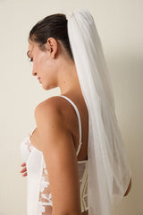 Off-White Embroidered Floral Push-Up Corset Bustier