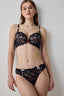 Laluce Broderie Black Bra - Penti Loves Paris Collection