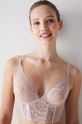 Fishnet Beauty Bustier