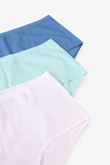 Deep Bloom 3-Pack Highwaist Multicolored Slip Panties