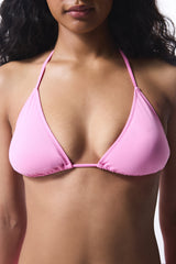 Light Pink Triangle Bikini Top