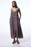 Clove Leopard Print V-Neck Maxi Dress