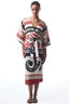 Ethnic Patterned Shay Long Kimono