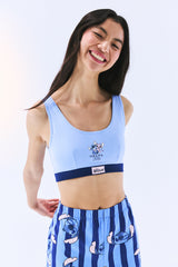 Stitch Removable Padded Light Blue Top - Stitch Collection