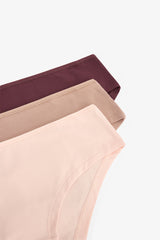 Mixed Color Skin Sense 3-Pack Low Waist Hipster Panties