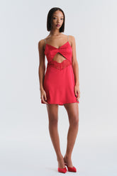 Ange Red Nightgown - Privee Collection