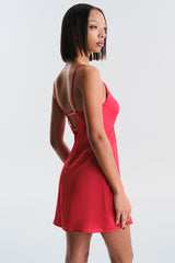 Ange Red Nightgown - Privee Collection