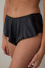 Black Satin Shorty