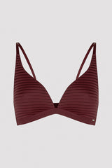 Moon Essentials Non-wired Burgundy Bra