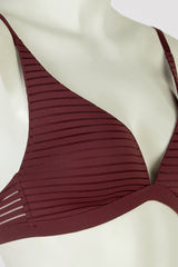 Moon Essentials Non-wired Burgundy Bra