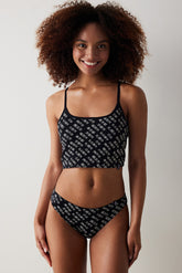 Removable Padded Crop Athlete