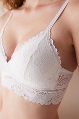 Alessa Lace Lace Off White Bra