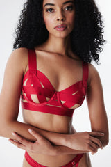 Storm Red Bra - Privee Collection