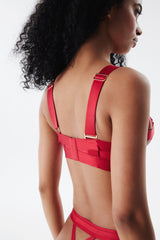 Storm Red Bra - Privee Collection