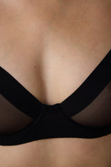 Essentials Underwire Tulle Cupless Bra