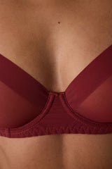 Essentials Underwire Tulle Cupless Bra