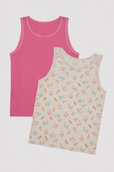 Girls Cute Unicorn 2 Pack Tank