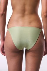 Light Green Jadira Side Buckle Slip Bikini Bottom