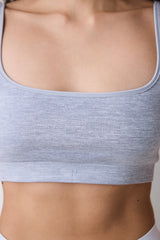 Reversible Seamless Multicolored Crop Top