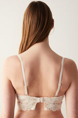 Alessa Lace Lace Beige Bra