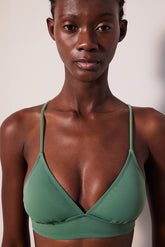 Bralette Green Bikini Top