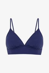 Navy Blue Bralet Bikini Top