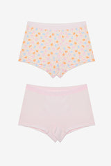 Girl Happy Balloons 2-Pack Multicolored Boxer