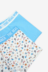 Boy Sporty 2-Pack Multicolored Boxer