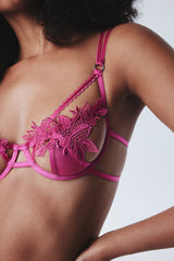 Charlotte Pink Bra - Privee Collection