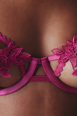 Charlotte Pink Bra - Privee Collection
