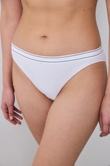 Seamless Off White Brazilian Panties