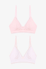 My First Bra Gingham Multicoloured 2-Pack Bra